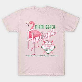 Miami Beach Flamingos T-Shirt